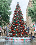 Commercial Giant Red Spiraled LED Christmas Tree - 6M (20ft) / 10M (33ft) / 15M (50ft) & Custom Sizes Available