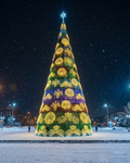 Giant Outdoor Commercial Christmas Tree with LED Motifs - 6M(20FT) / 10M(33FT) / 15M(50FT & Custom Sizes
