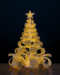 Giant Commercial Outdoor Ribbon Motif Christmas Tree with LED Lights - 6M(20FT) / 10M(33FT) / 15M(50FT) & Custom Sizes