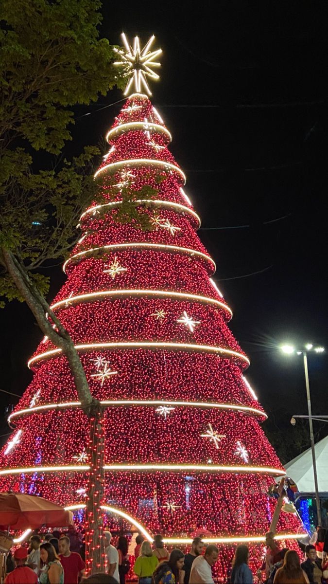 Commercial Giant Red Spiral LED Christmas Tree -6M(20FT) / 10M(33FT) / 15M(50FT) & Custom Sizes