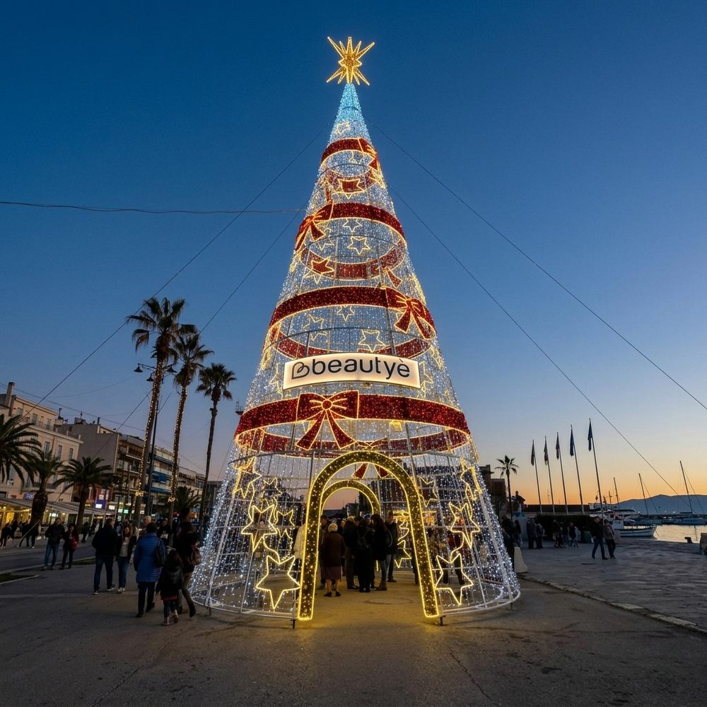 Giant Outdoor LED Christmas Tree