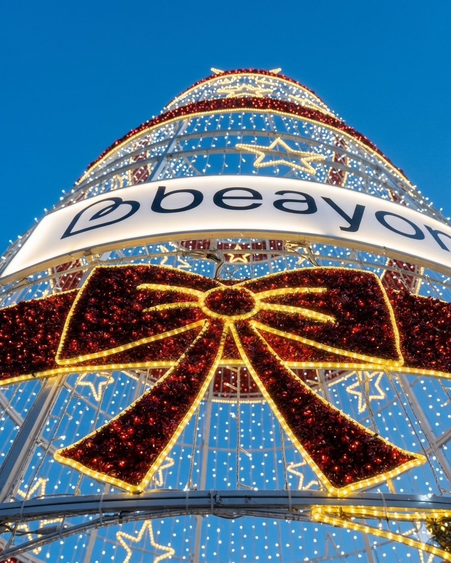 Professional 6M(20FT) / 10M(33FT) / 15M(50FT Giant Outdoor LED Christmas Tree: Customizable Walk-through Frame Motif Tree for Commercial Plaza & Malls